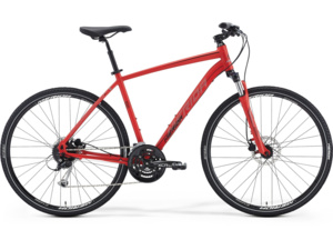 MERIDA Crossway 100 Matt Red (Black/Grey)