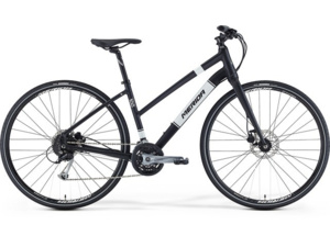 MERIDA Crossway Urban 100 Lady Silk Black (White) - 46 cm