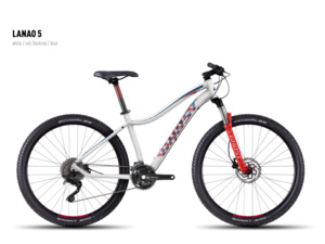 GHOST Lanao 5 white/red/darkred/blue - S