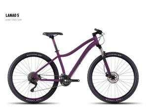GHOST Lanao 5 purple/black/pink - L