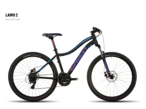 GHOST Lawu 2 black/pink/blue - M