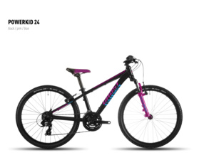 GHOST Powerkid 24 black/pink/blue