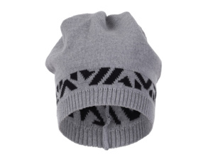 GHOST Čepice Beanie AMR gray/black