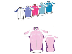 NALINI Dámský dres Orchidea White - XL