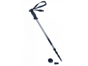 Trekové hole HAVEN Trekking stříbrno/černé