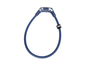 Zámek na kód KRYPTONITE KryptoFlex 1265 12x650mm - Navy Blue