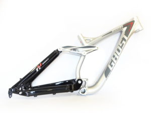 GHOST rám Northshore silver/black/red