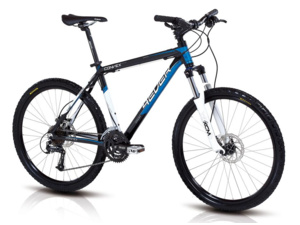 4EVER CONVEX černá/modrá