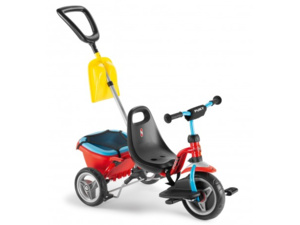 PUKY Tříkolka Carry CAT 1SP červená/modrá
