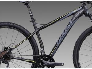 GHOST rám SE 2920 black/grey/green - 40 cm/15.5"