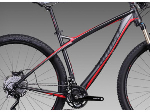 GHOST rám HTX Actinum 2975 grey/black/red