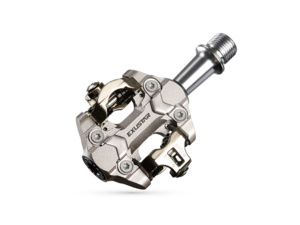 EXUSTAR Pedály MTB PM222 Mg šedé
