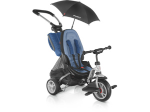 PUKY Tříkolka CAT S6 City stříbrná