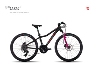 GHOST Lanao Kid 4 24 Disc black/pink/blue