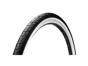 CONTINENTAL City Ride II black/white drát 26x1 3/8
