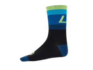 LAPIERRE Ponožky Road Men’s Petrole Lime 43/46