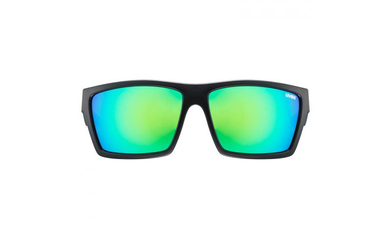 UVEX Brýle LGL 29 black mat/mirron green (2215) 2