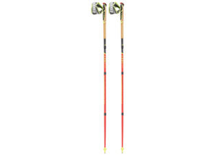Trekingové hole LEKI Micro Trail Pro neon red/black/neon yellow