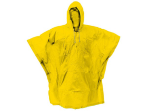 Pláštěnka PVC pončo - žlutá