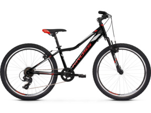 KROSS Hexagon JR 1.0 black/red/silver