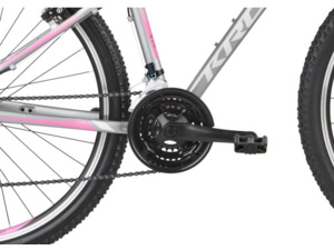 KROSS Lea 2.0 26 Lady silver/white/pink matte 3