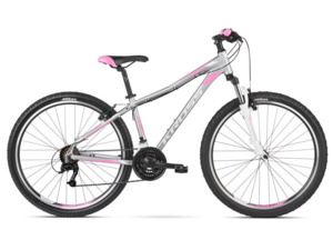 KROSS Lea 2.0 26 Lady silver/white/pink matte