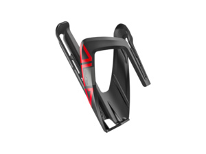 Košík na láhev ELITE Ala Matt Black/Red