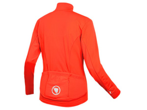 ENDURA Dámský dres Xtract Roubaix s dlouhým rukávem Hi-Viz Coral 1