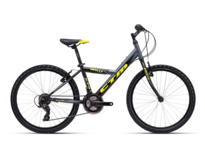 CTM Willy 1.0 matná šedá/limetková