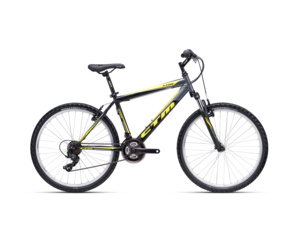 CTM Axon matná černá/limetková