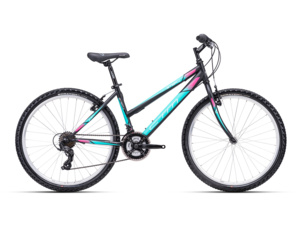 CTM Stefi 1.0 matná černá/tyrkysová