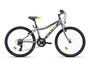 CTM Berry 1.0 matná šedá/žlutá