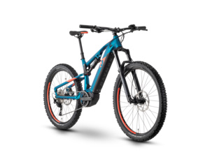 Raymon TrailRay 160E 7.0 29/27.5" s.blue/b.red/black matt