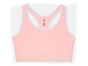 Podprsenka UNDER ARMOUR Keyhole mid coral