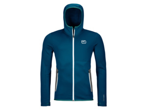 Mikina ORTOVOX Fleece petrol blue