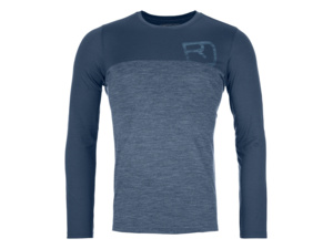 Tričko ORTOVOX 150 Cool logo long sleeve blue lake