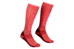Ponožky ORTOVOX Ski compression long blush