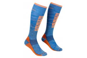 Ponožky ORTOVOX Ski compression long safety blue