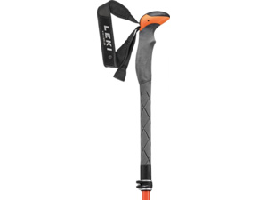 Skialpové hole LEKI Tour Stick Vario Carbon Pastellorange/Coolgrey/White