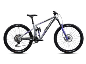 GHOST Riot AM Full Party 27.5 Silver/Electric Purple - S