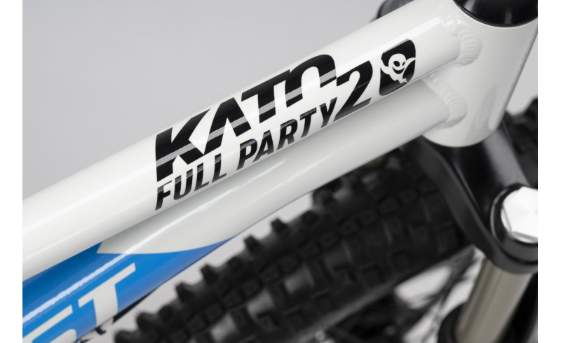 GHOST Kato 20 Full Party Pearl White/Bright Blue Gloss