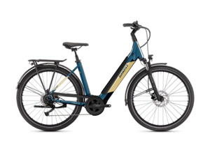 GHOST E-Teru Essential Low 27.5 EQ B625 Petrol Blue/Beige Gloss