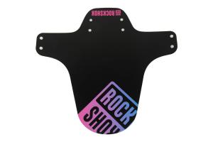 Blatník MTB ROCK SHOX - black/pink/blue fade