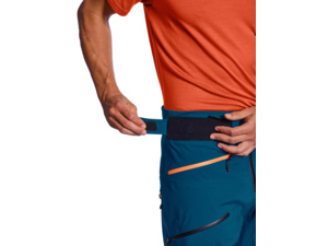 Kalhoty ORTOVOX 3L Deep shell Petrol Blue