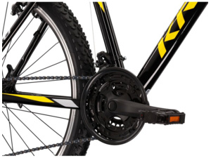 KROSS Hexagon 1.0 26 BlackYellowGray 2