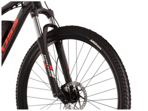 KROSS Hexagon Boost 1.0 396Wh BlackGraphiteRed Matt 4