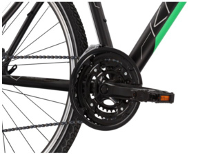 KROSS Evado 2.0 BlackGreen Matt 1