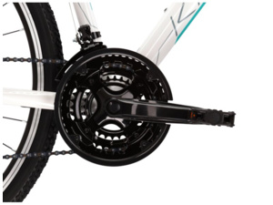 KROSS Evado 1.0 Lady WhiteTurquoise 1