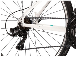 KROSS Evado 1.0 Lady WhiteTurquoise 3