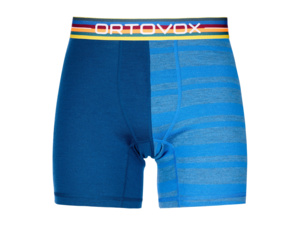 Boxerky ORTOVOX 185 Rock'n'Wool Just Blue
